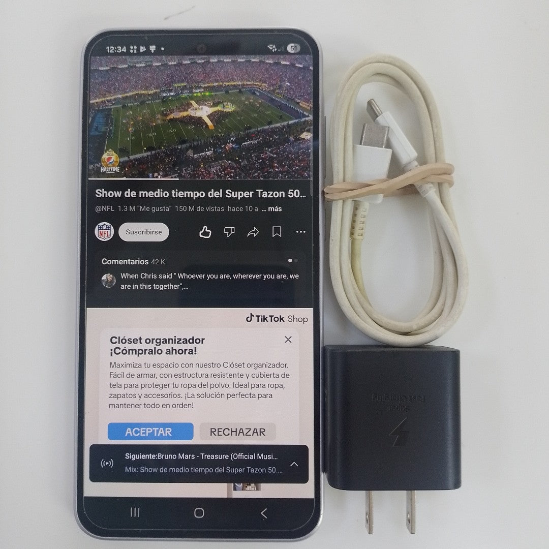 CELULAR SAMSUNG GALAXY A36 5G SM-A366E (2025) 128 GB 6 GB RAM (SEMINUEVO)