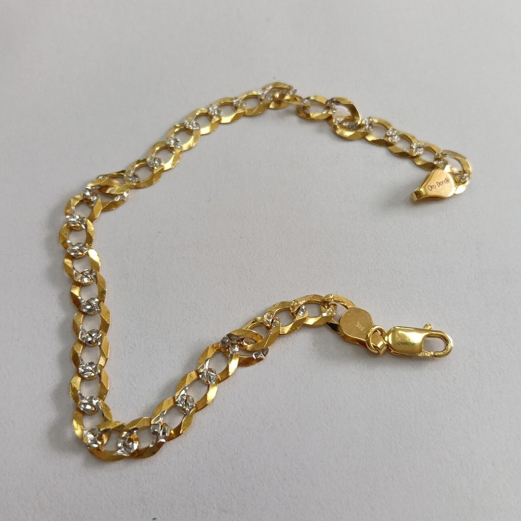 PULSERA BARBADA 14K 21 CM 6.4 GR (NUEVO)