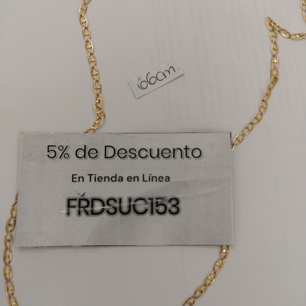 CADENA ORO 14 K 7.3 GRMS (SEMINUEVO)
