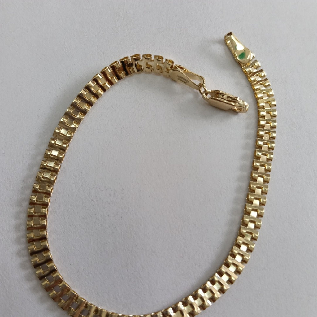 PULSERA ESPECIAL 14K 18 CM 4.1 GR (NUEVO)