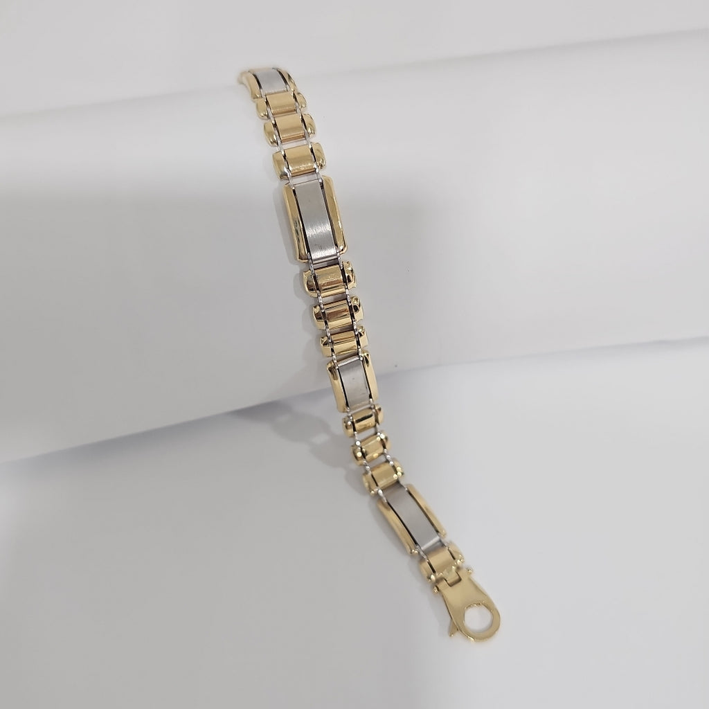 PULSERAS CABALLERO ORO 14K 13.6 (NUEVO)