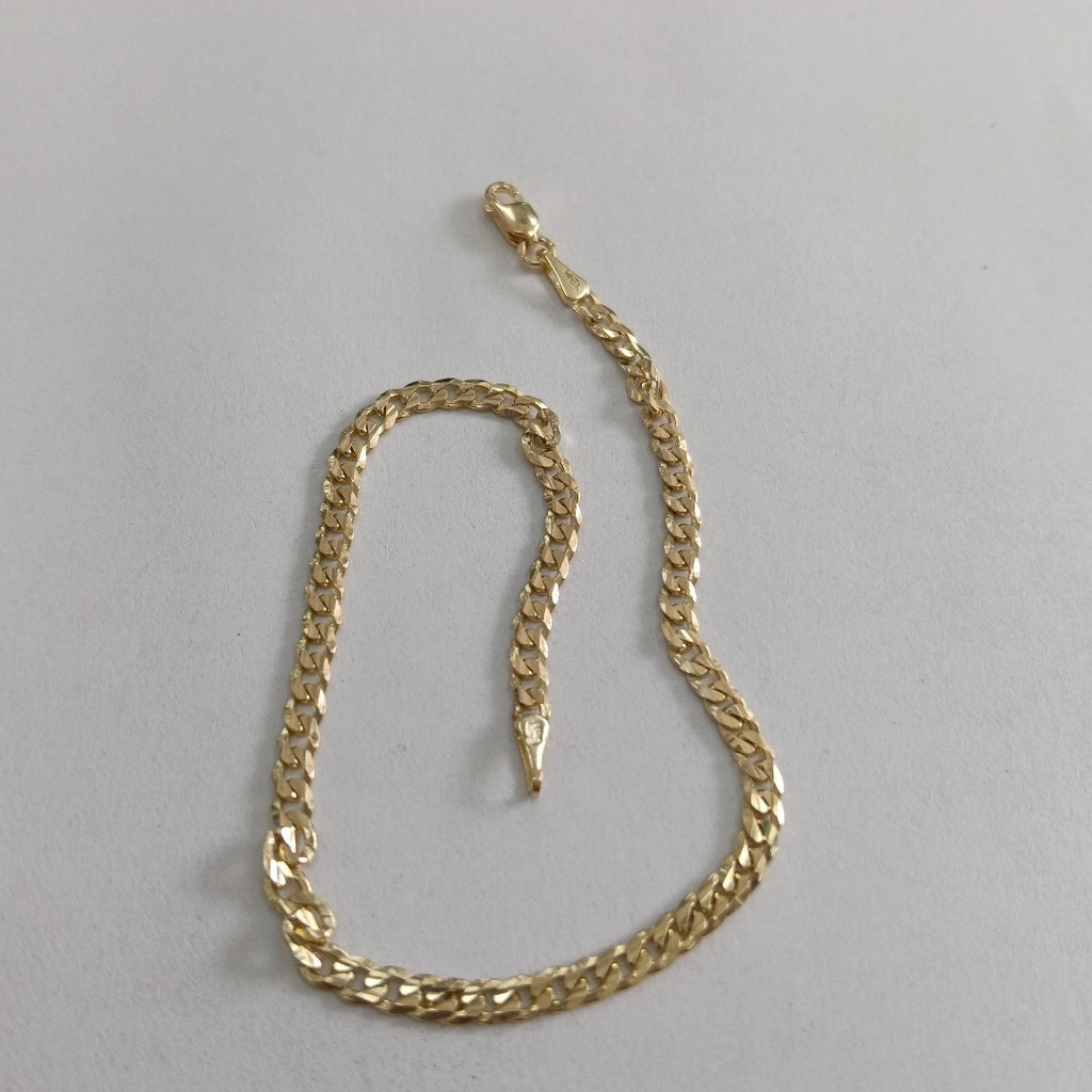 PULSERA BARBADA 14K 21 CM 3.6 GR (NUEVO)