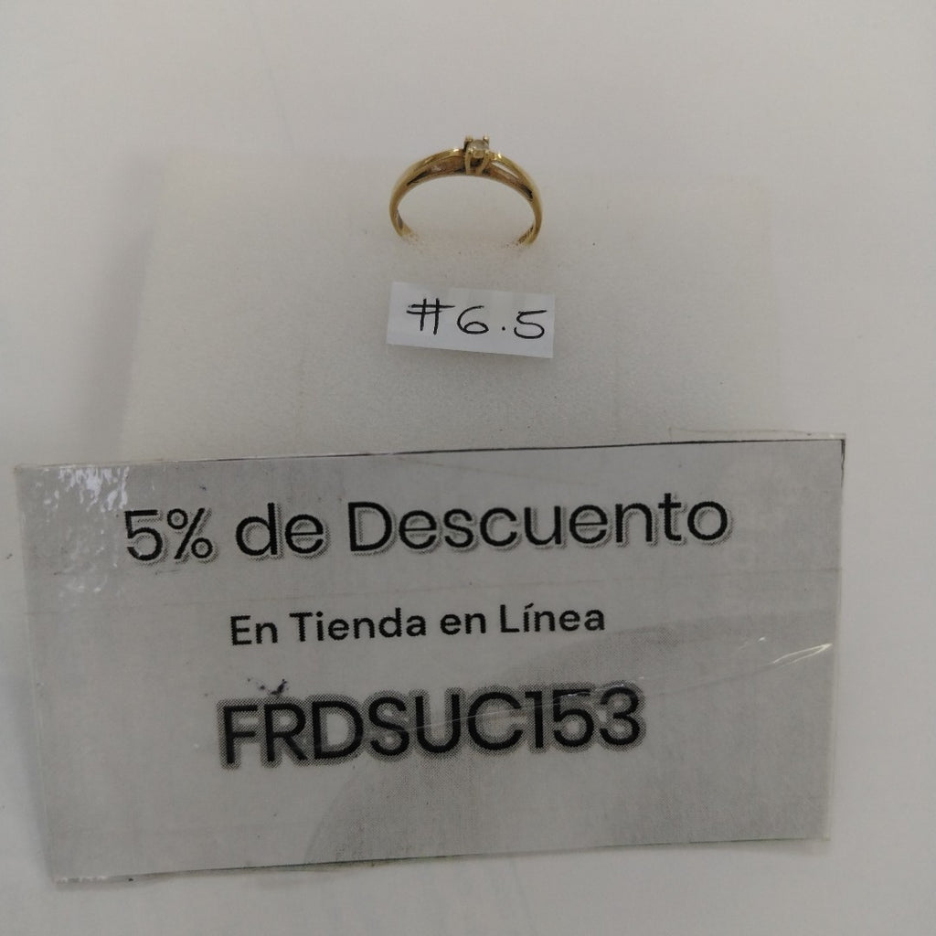 SOLITARIO ORO 14 K 1.3 GRMS (SEMINUEVO)