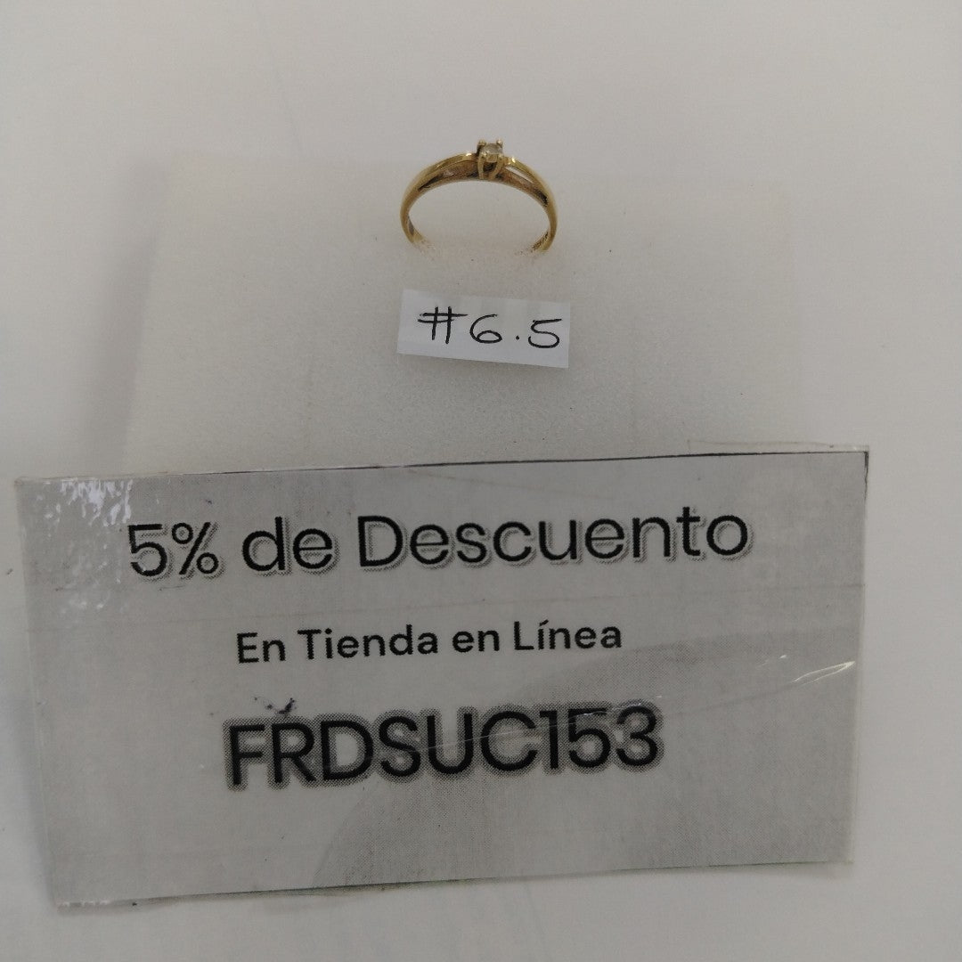 SOLITARIO ORO 14 K 1.3 GRMS (SEMINUEVO)