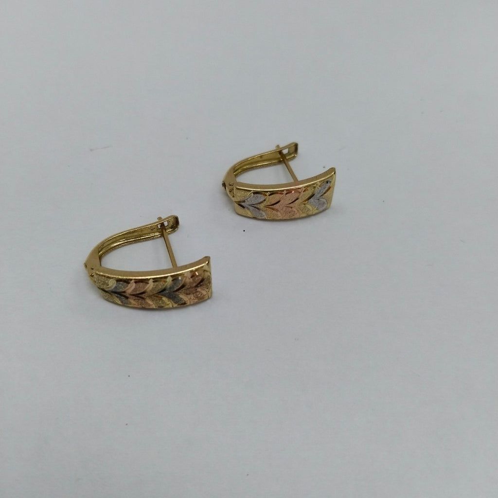 ARRACADAS PAR ORO 14 K 2.1 GRMS (SEMINUEVO)