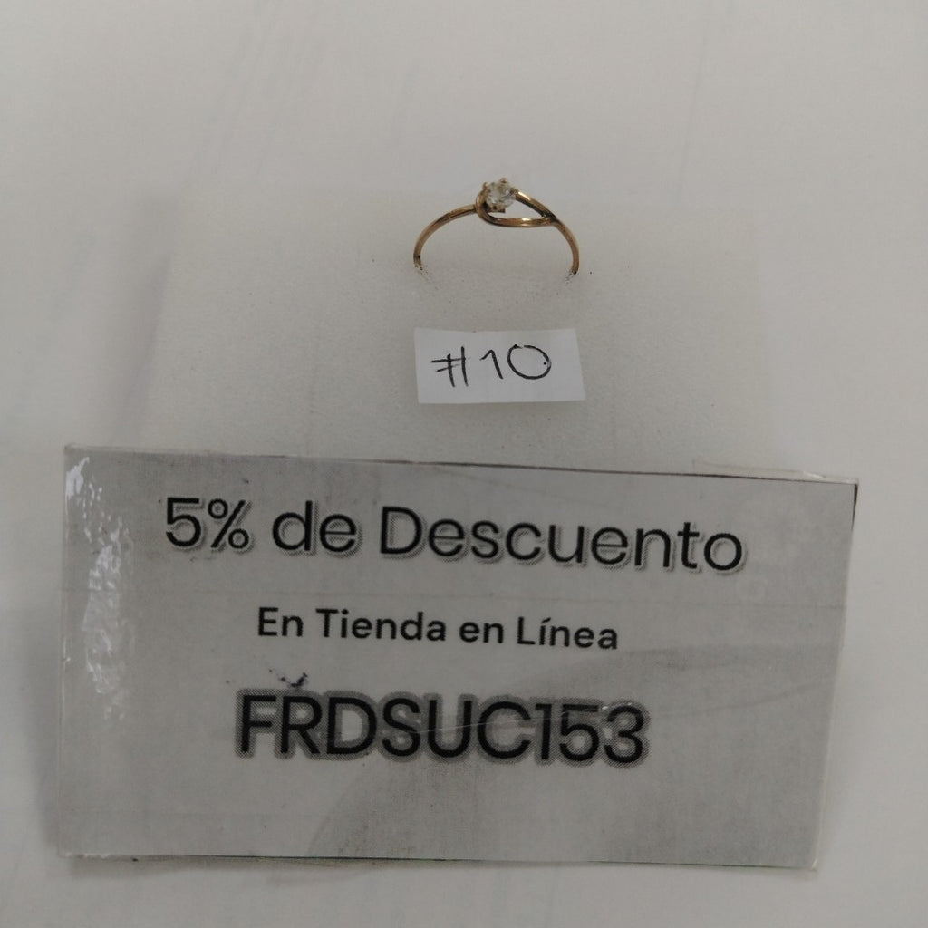 SOLITARIO ORO 8 K 0.8 GRMS (SEMINUEVO)