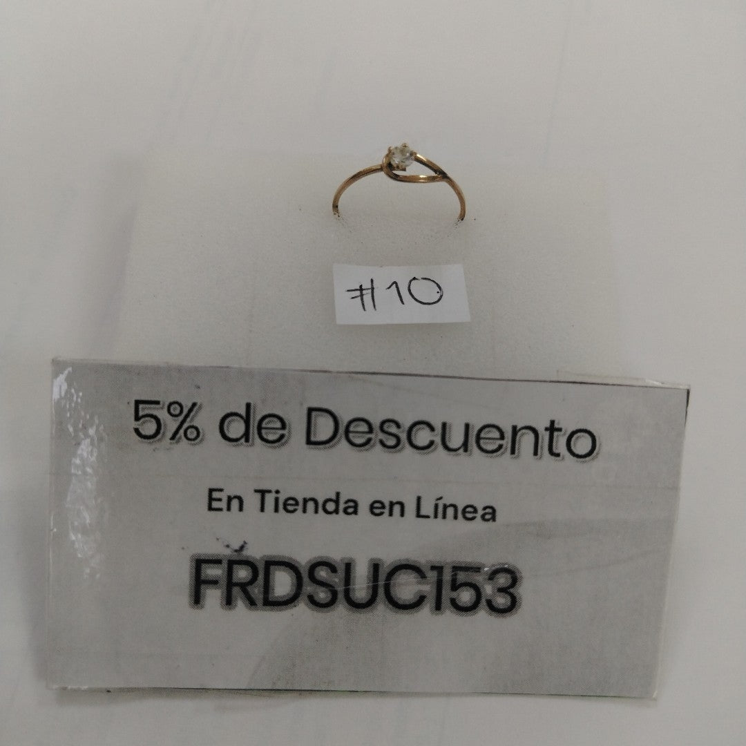 SOLITARIO ORO 8 K 0.8 GRMS (SEMINUEVO)