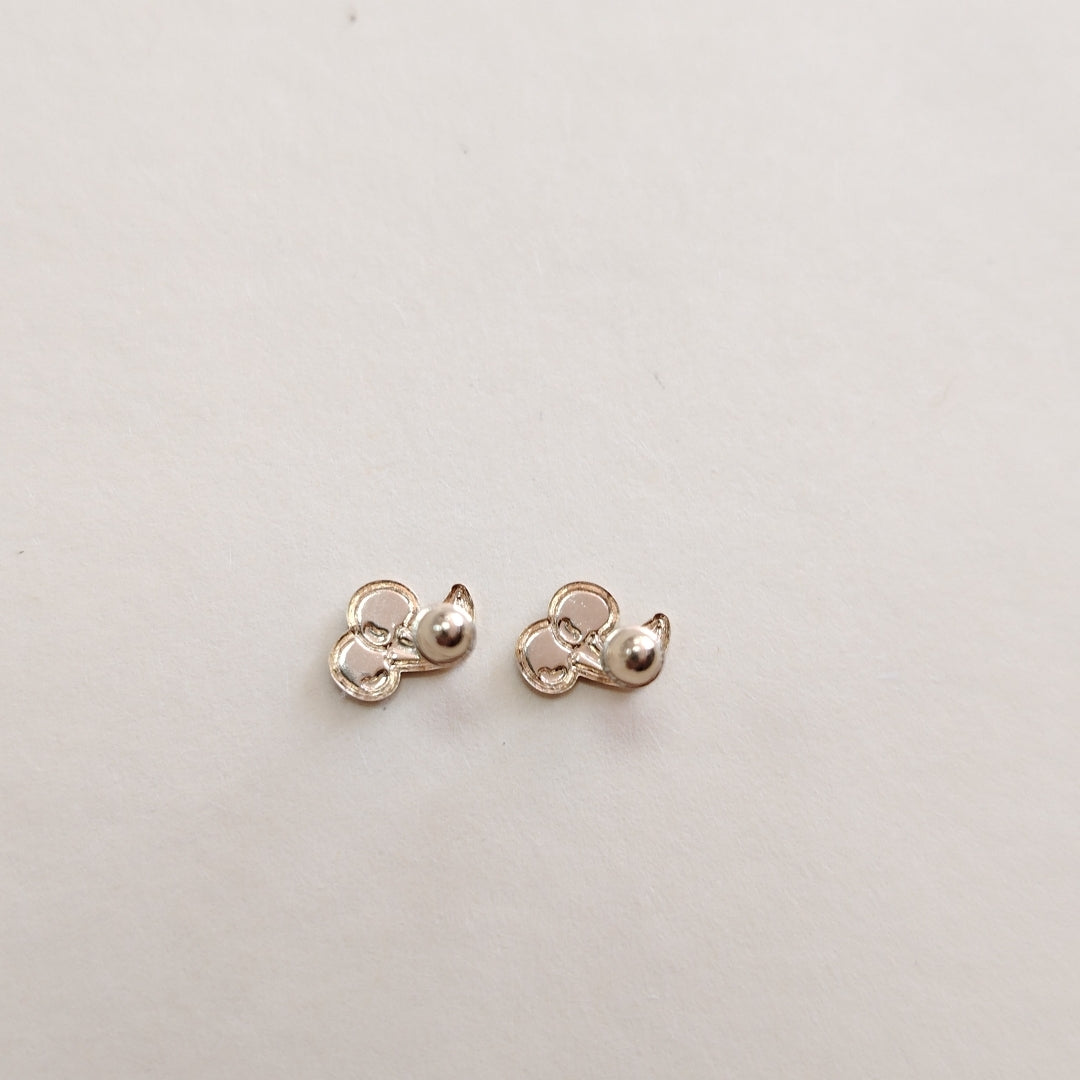 BROQUELES BROQUE FIG CEREZA C ESMALTE 14K 0.2203 GR (NUEVO)