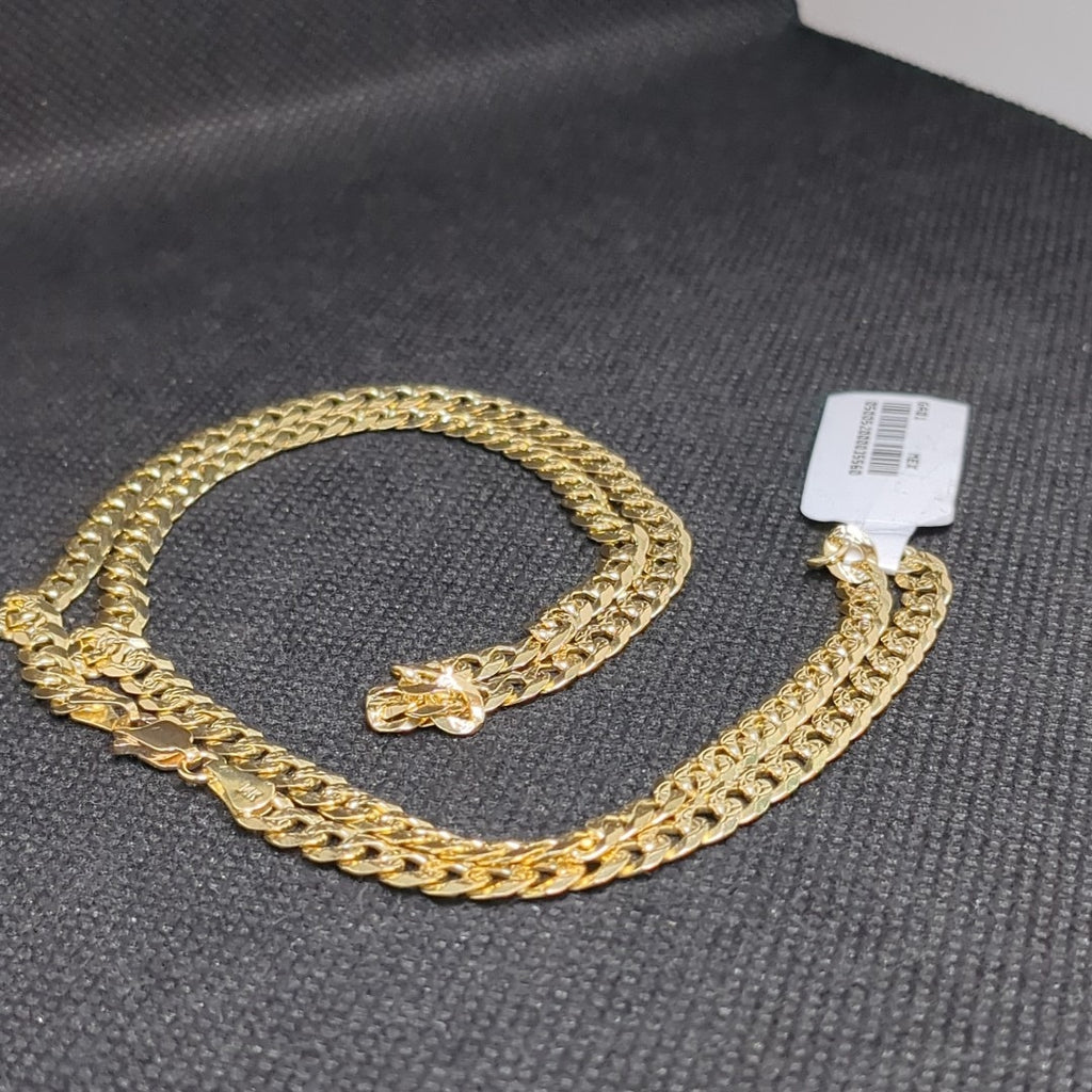 CADENA BARBADA 14K 60 CM 21.3 GR (NUEVO)