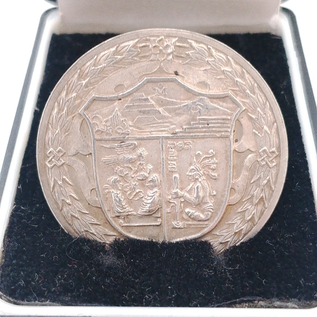 MEDALLA CONMEMORATIVA PLATA 25.1 GRMS (SEMINUEVO)