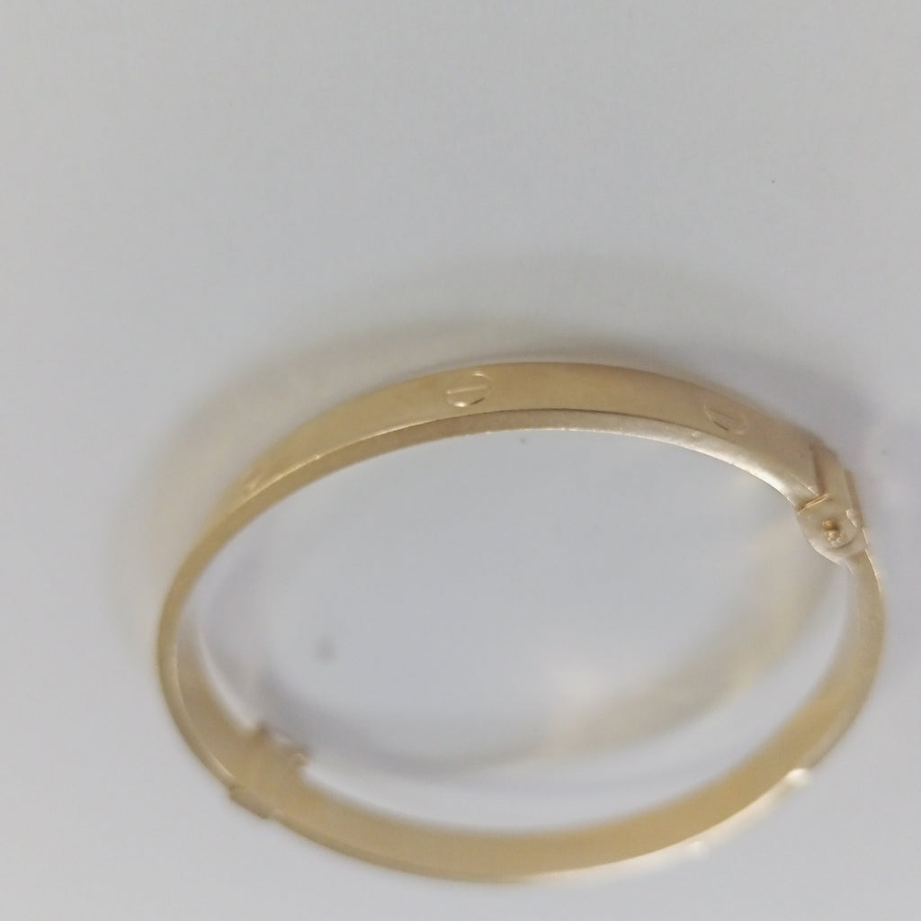 PULSERA RIGIDA ORO 14 K 7.2 GRMS (SEMINUEVO)