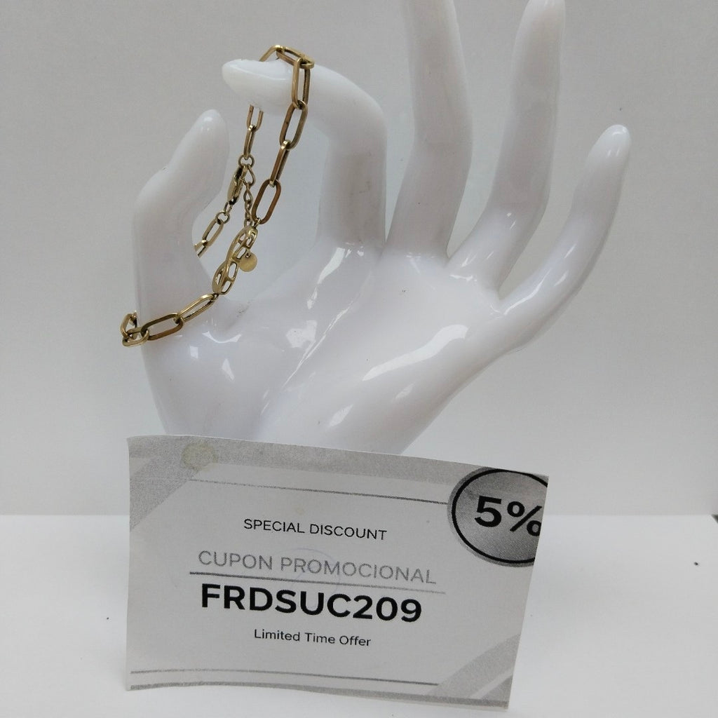 PULSERA ORO 10 K 3.6 GRMS (SEMINUEVO)