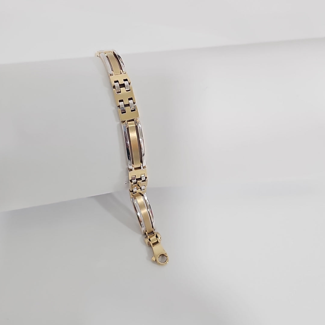 PULSERAS CABALLERO ORO 10K 13.1 (NUEVO)