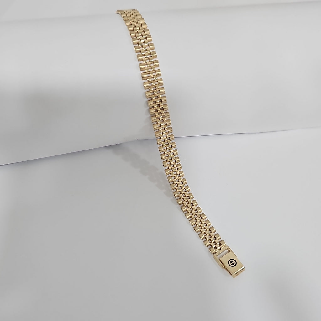 PULSERAS CABALLERO ORO 14K 10.7 (NUEVO)
