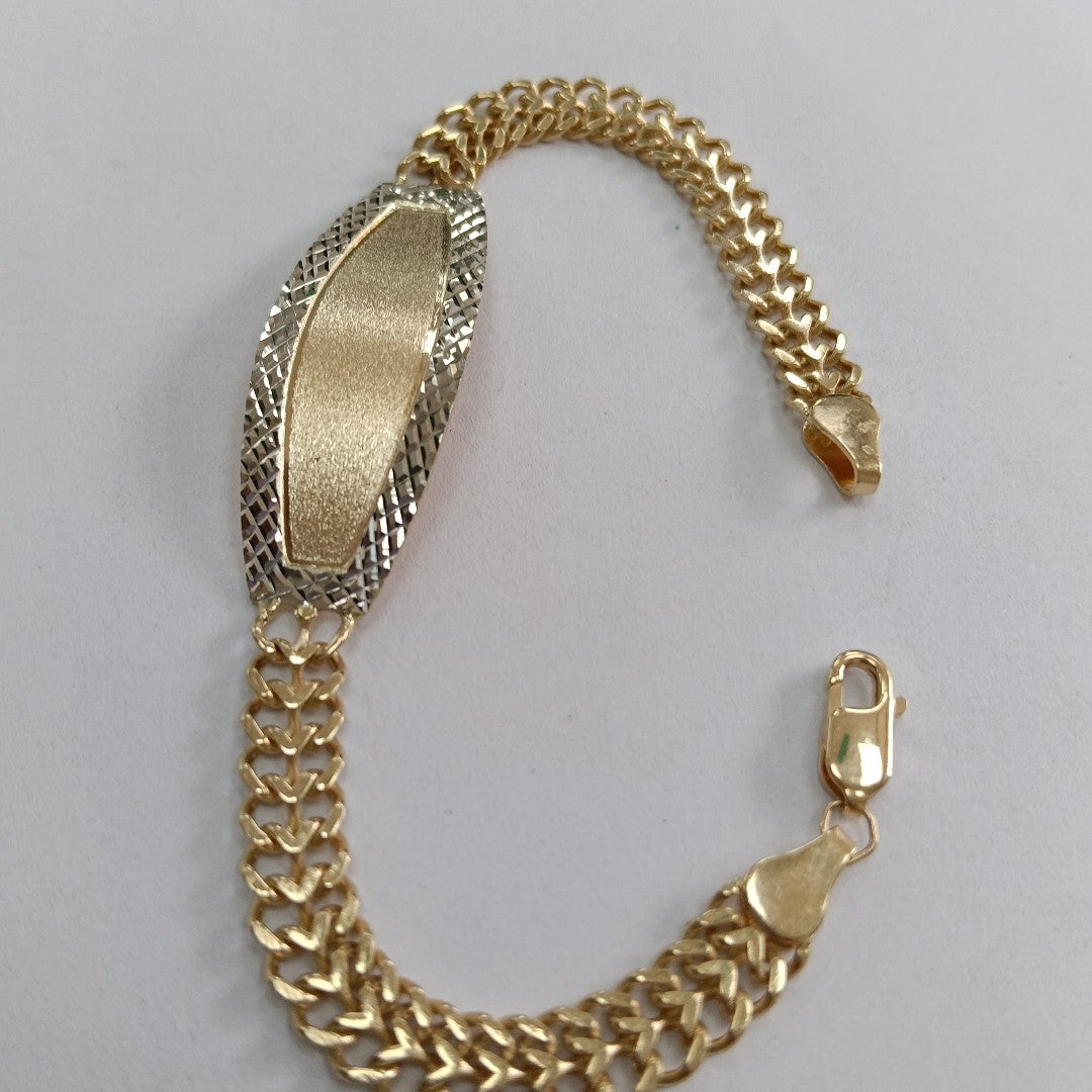 PULSERA ESCLAVA 14K 18 CM 9.5 GR (NUEVO)