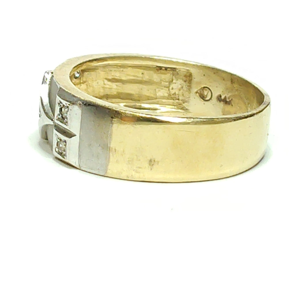ARGOLLA ORO, ORO BLANCO 14 K 5.6 GRMS (SEMINUEVO)