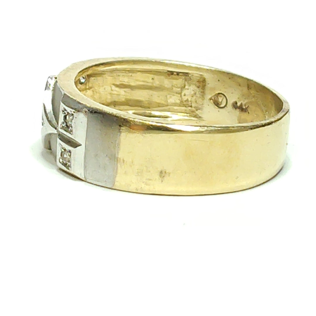 ARGOLLA ORO, ORO BLANCO 14 K 5.6 GRMS (SEMINUEVO)