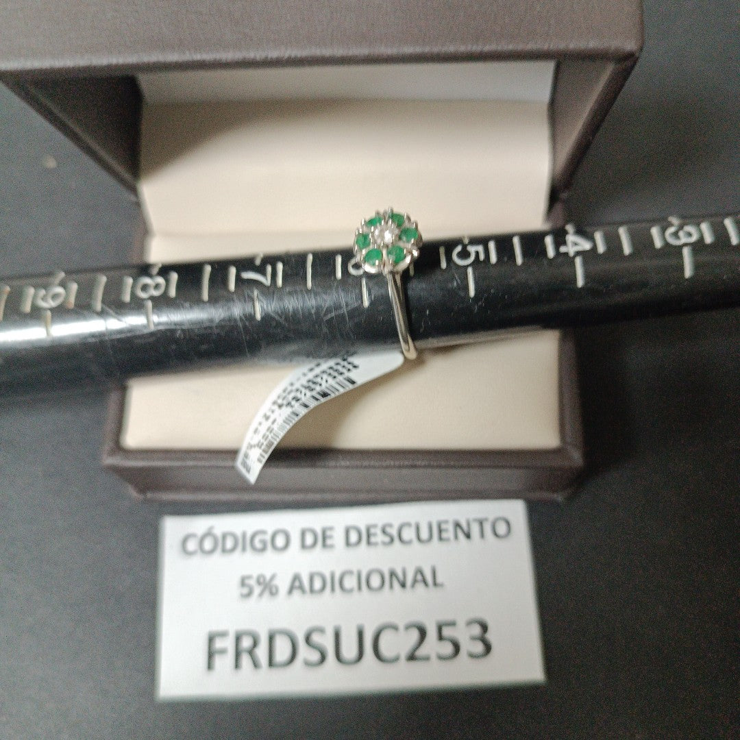 ANILLITO ORO, ORO BLANCO 14 K 2.6 GRMS (SEMINUEVO)