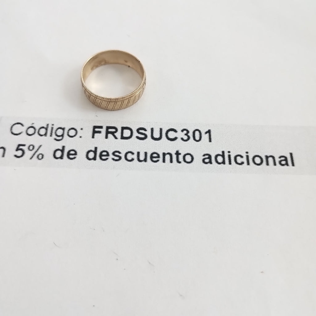 ARGOLLA ORO 14 K 2.3 GRMS (SEMINUEVO)