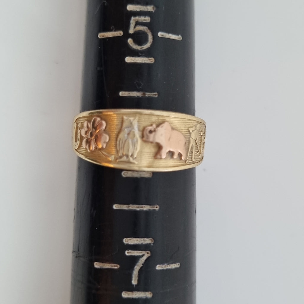ANILLITO ORO 10 K 1.8 GRMS (SEMINUEVO)