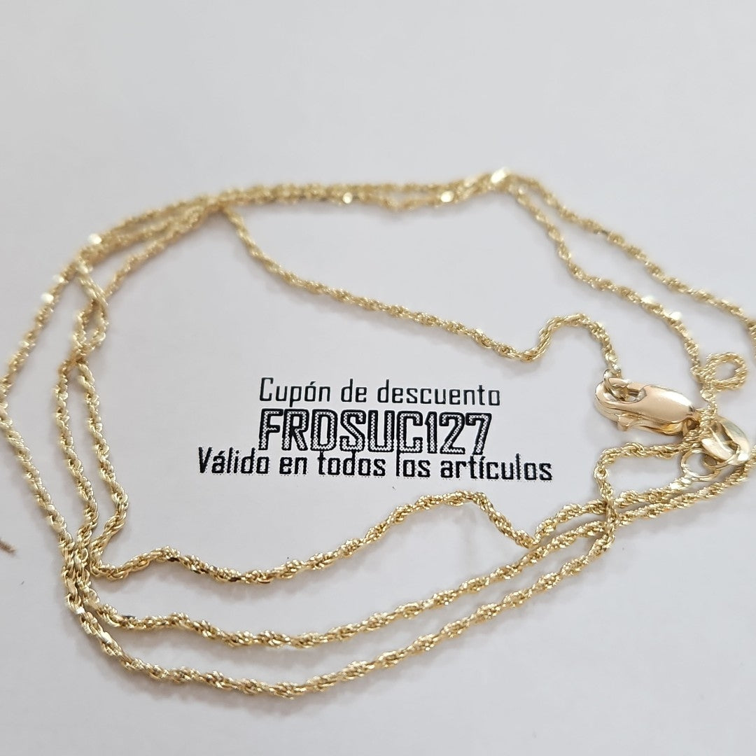CADENA TORZAL 14K 55 CM 2.9 GR (NUEVO)