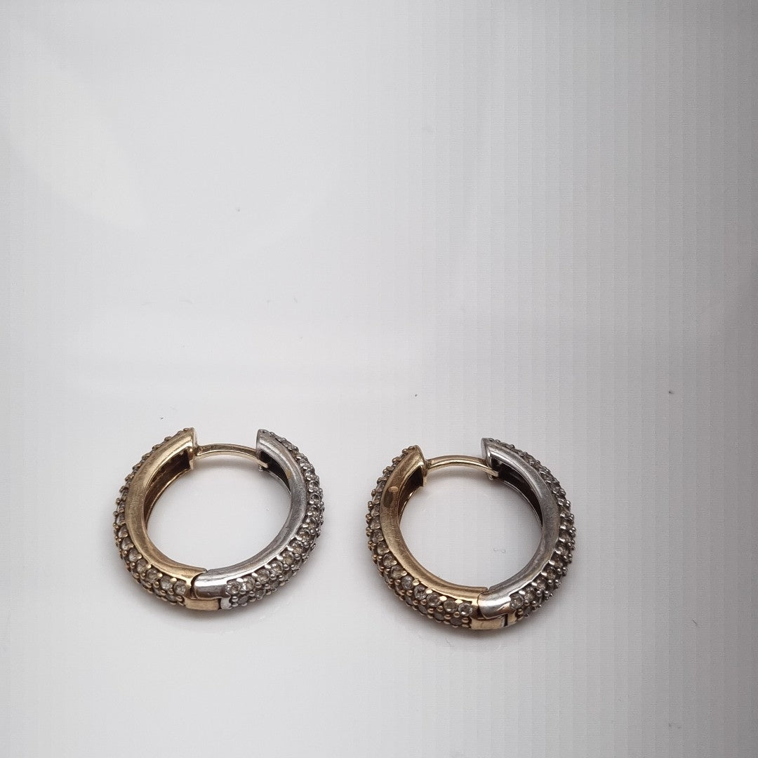 ARRACADAS PAR ORO 8 K 6.2 GRMS (SEMINUEVO)