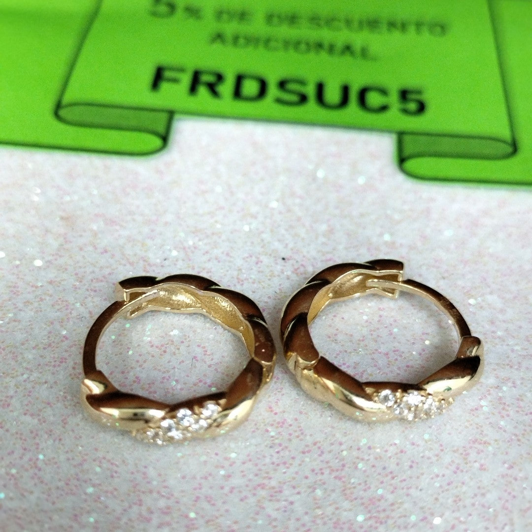 HUGGIES ORO 14K 2.2 (NUEVO)