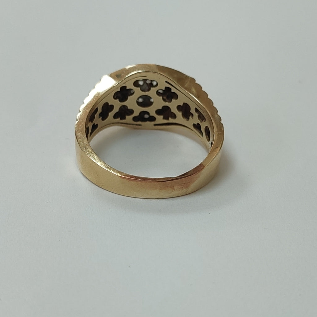 ANILLO ORO 14 K 8,80 GRMS (SEMINUEVO)
