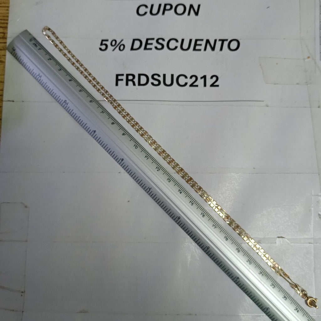 CADENA ORO 10 K 2.6 GRMS (SEMINUEVO)