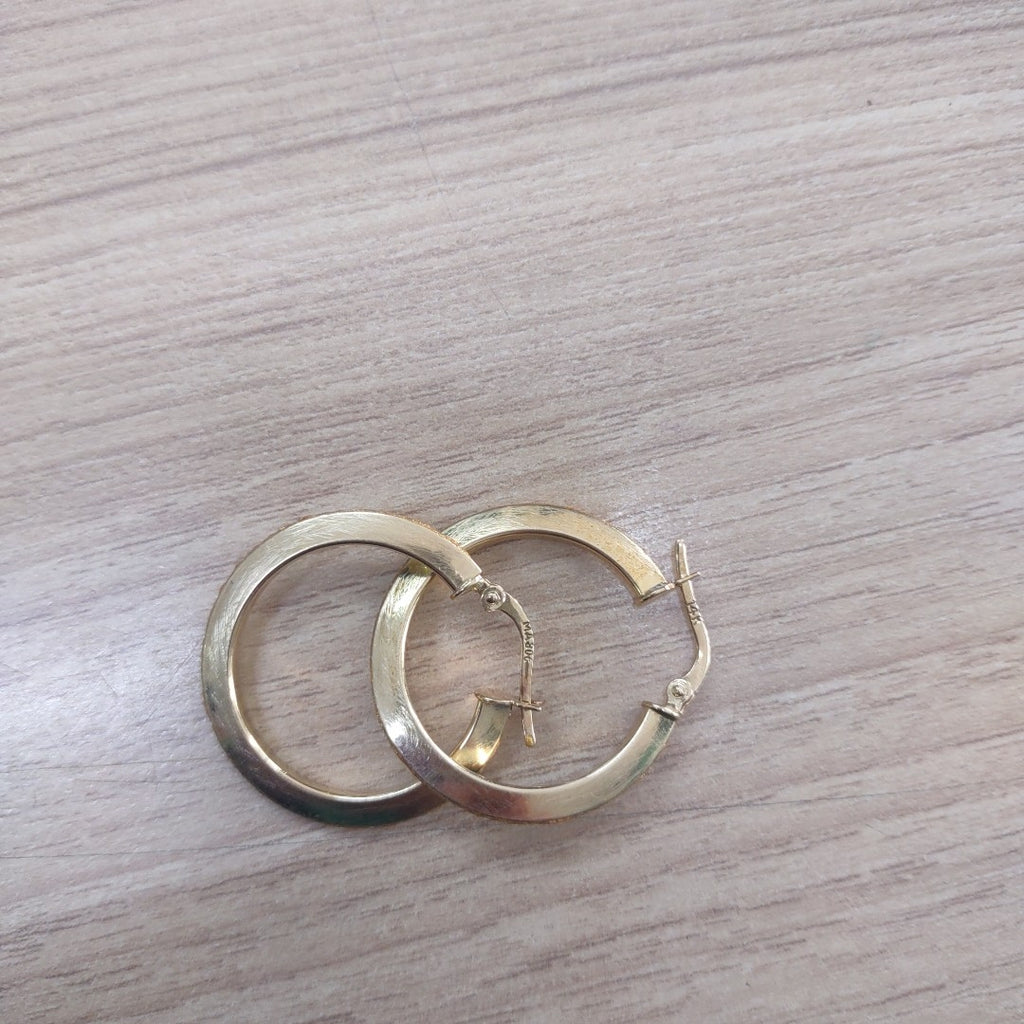ARRACADAS PAR ORO 14 K 4.9 GRMS (SEMINUEVO)