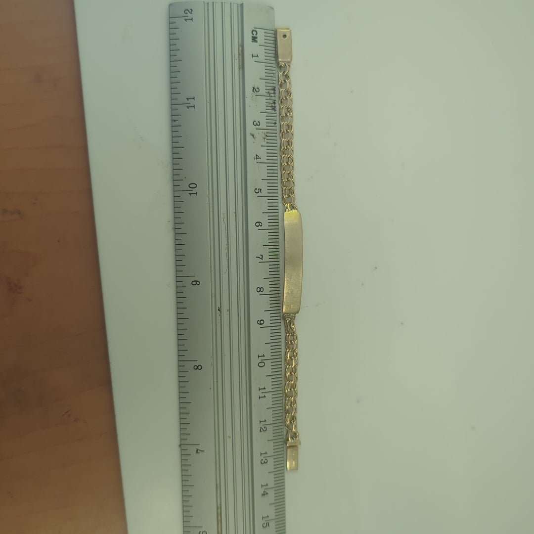 ESCLAVA ORO 10 K 4.3 GRMS (SEMINUEVO)