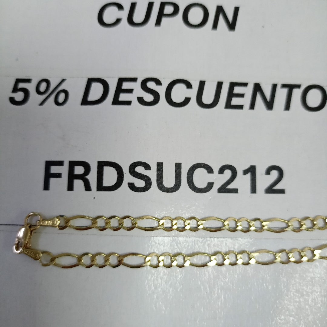 CADENA ORO 10 K 7.4 GRMS (SEMINUEVO)