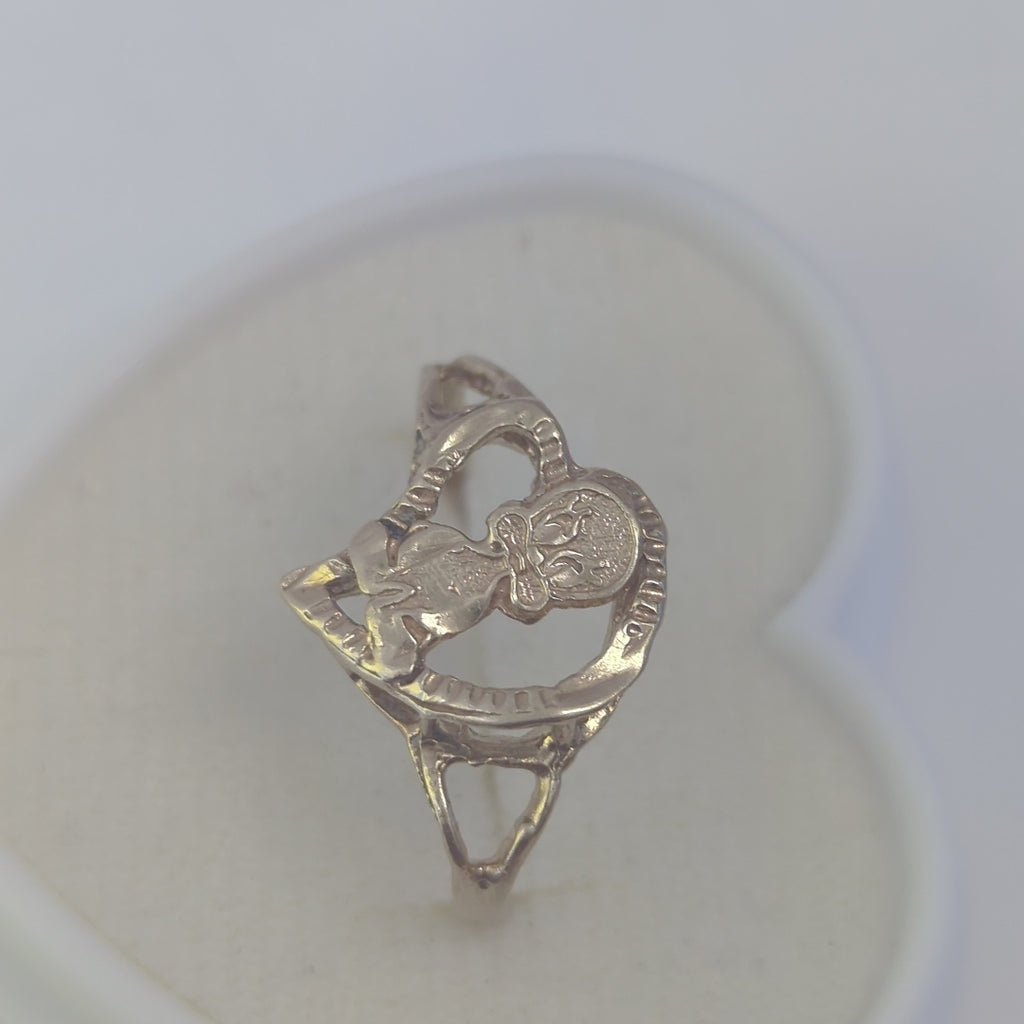 ANILLO ORO 10 K 1.6 GRMS (SEMINUEVO)
