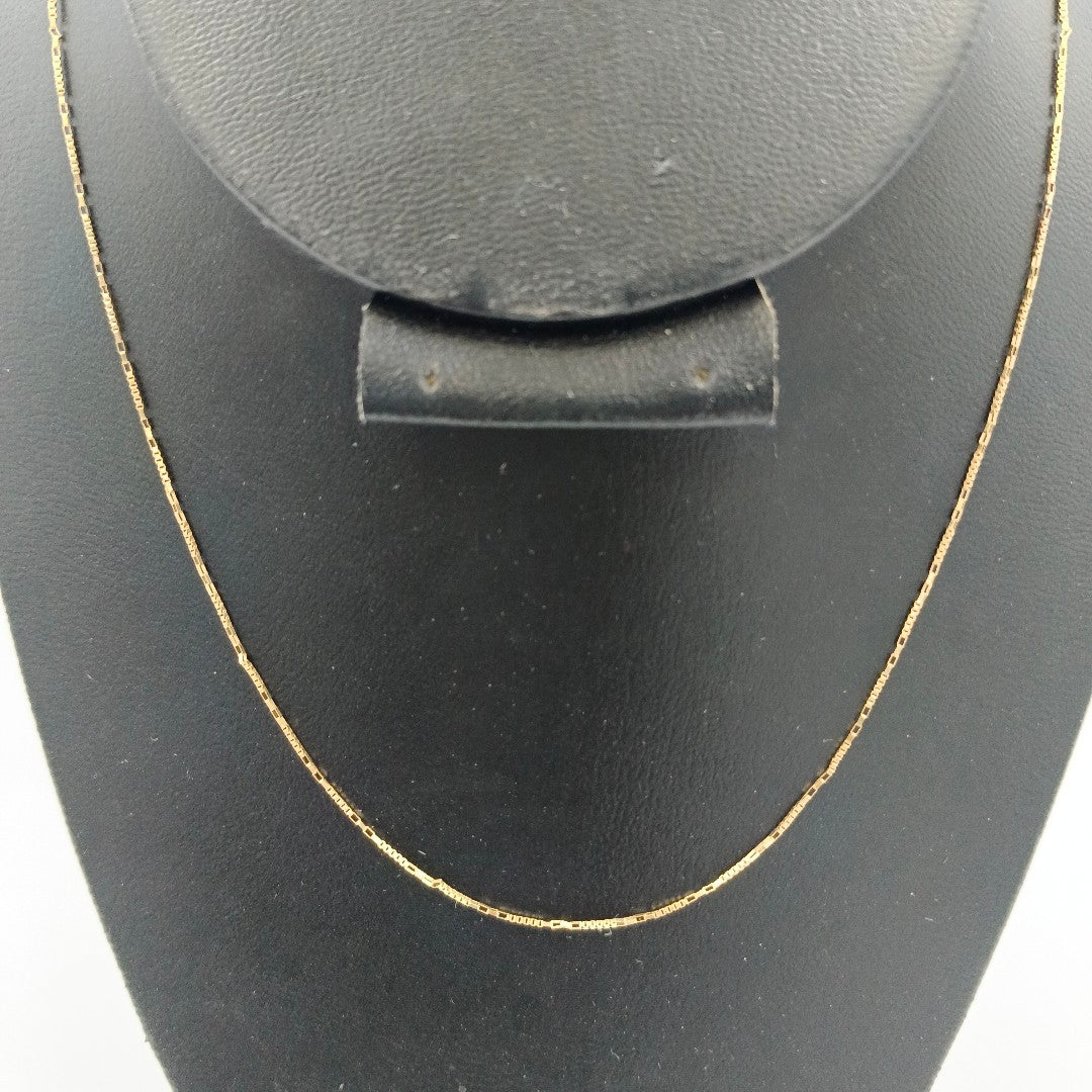 CADENA ORO 14 K 1.2 GRMS (SEMINUEVO)