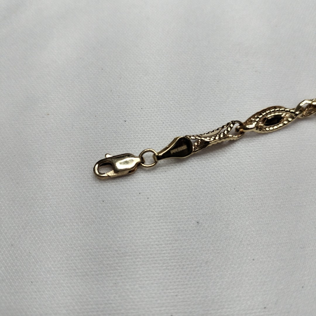 PULSERA ESPECIAL 10K 18 CM 4.3 GR (NUEVO)