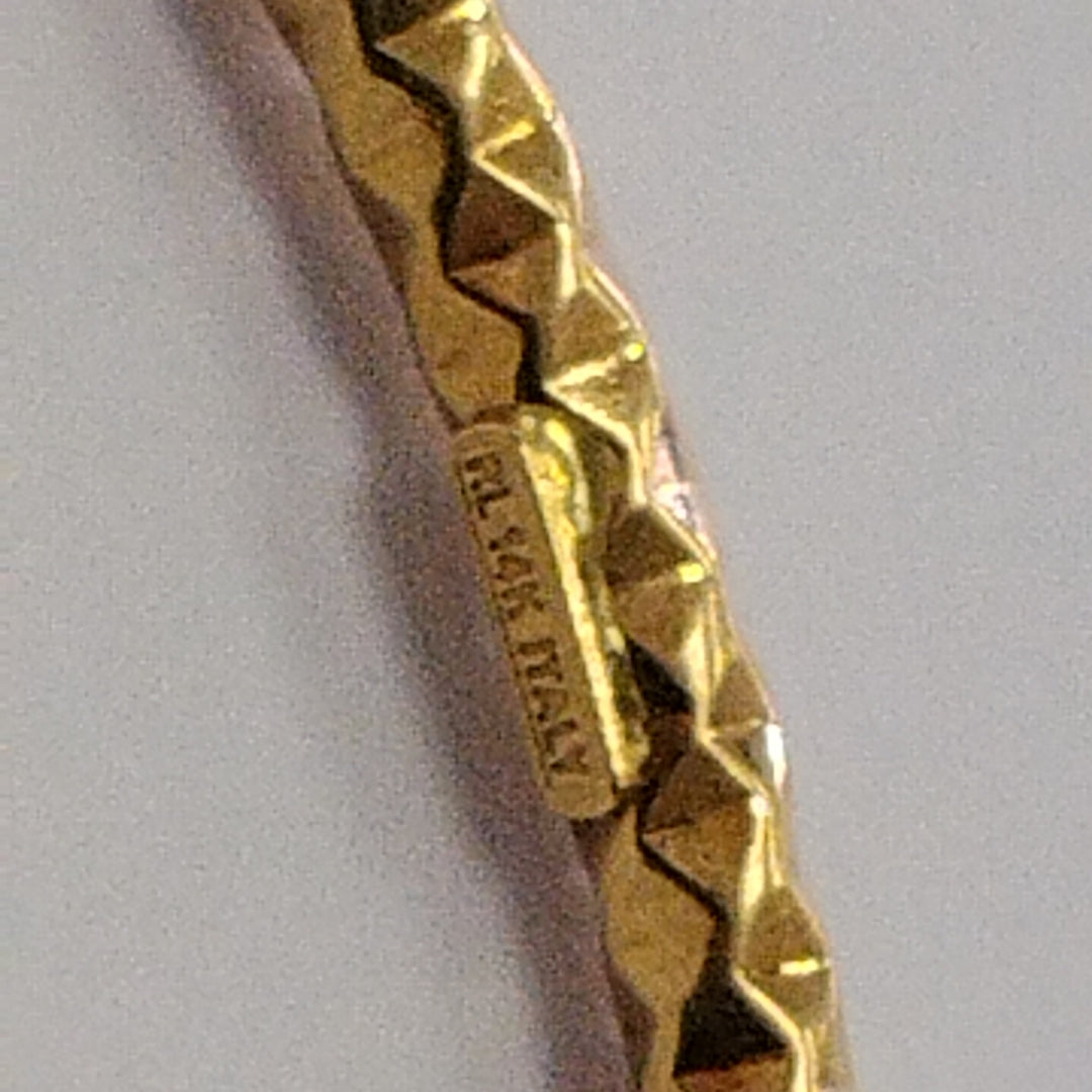 PULSERA RIGIDA ORO 14 K 2.5 GRMS (SEMINUEVO)