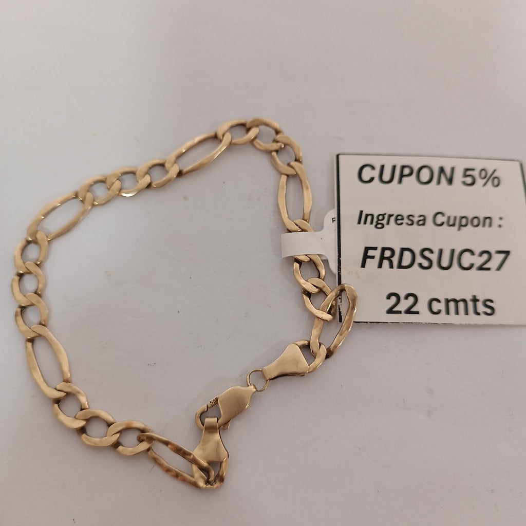 PULSERA ORO 14 K 5.8 GRMS (SEMINUEVO)