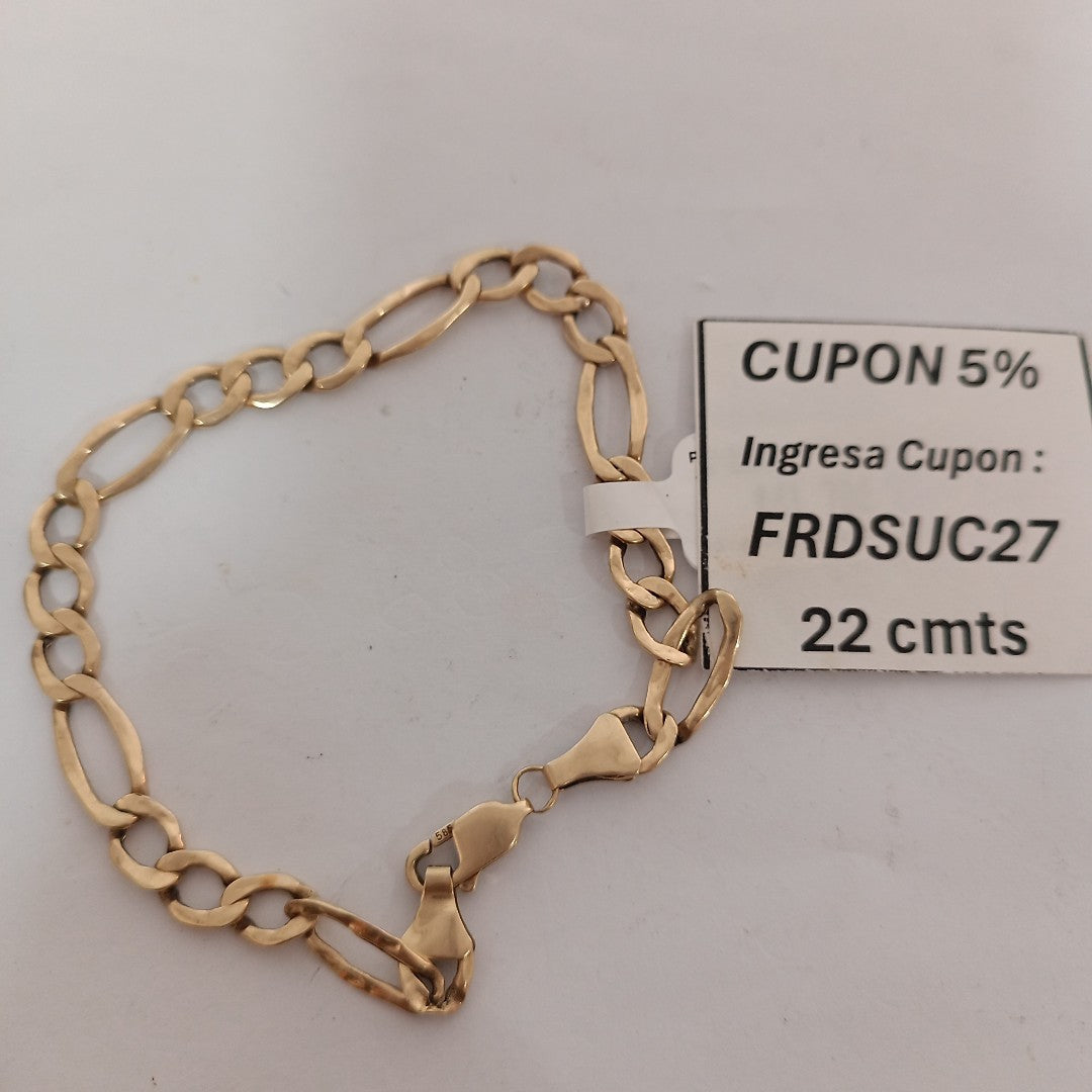 PULSERA ORO 14 K 5.8 GRMS (SEMINUEVO)