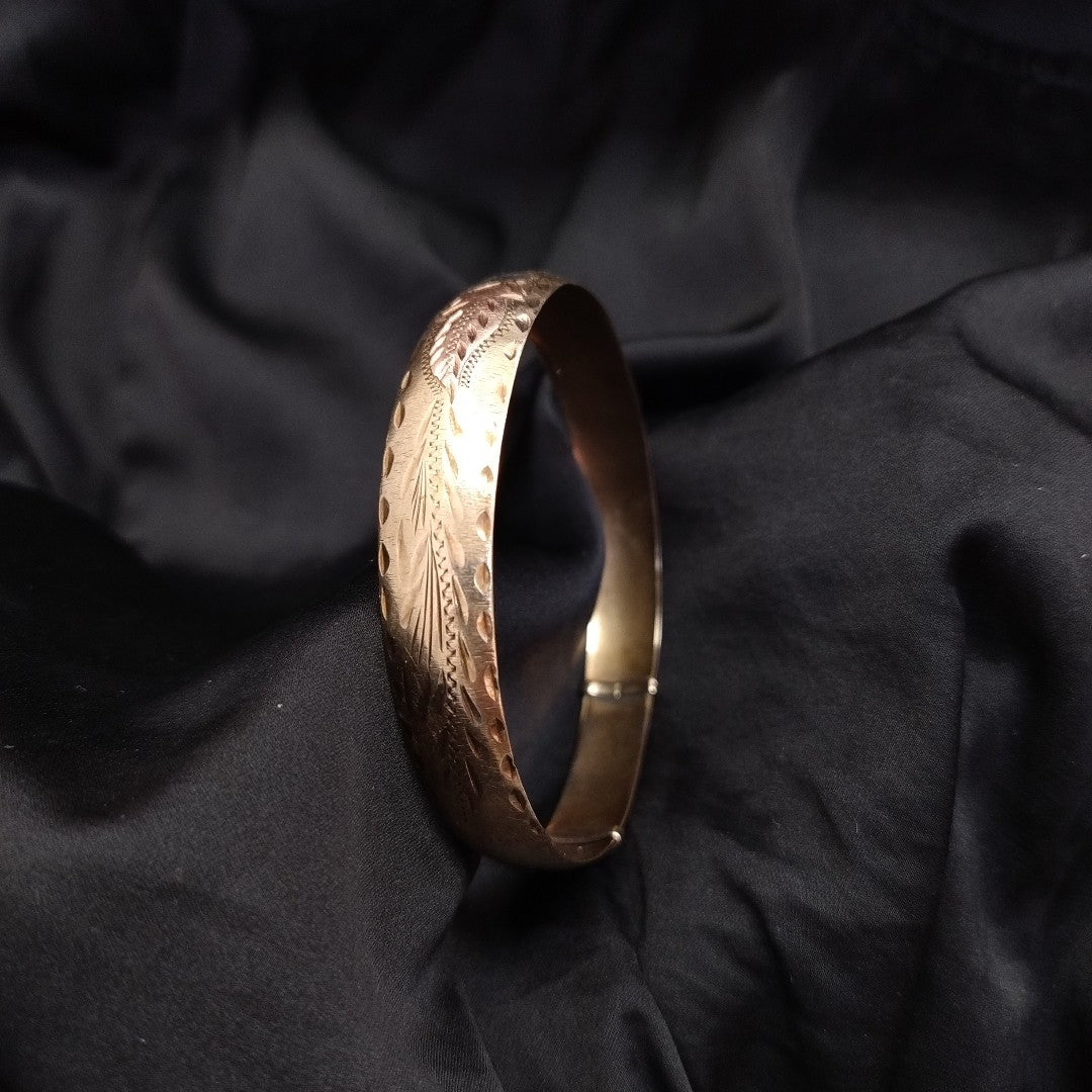 PULSERA RIGIDA ORO 8 K 8.2 GRMS (SEMINUEVO)