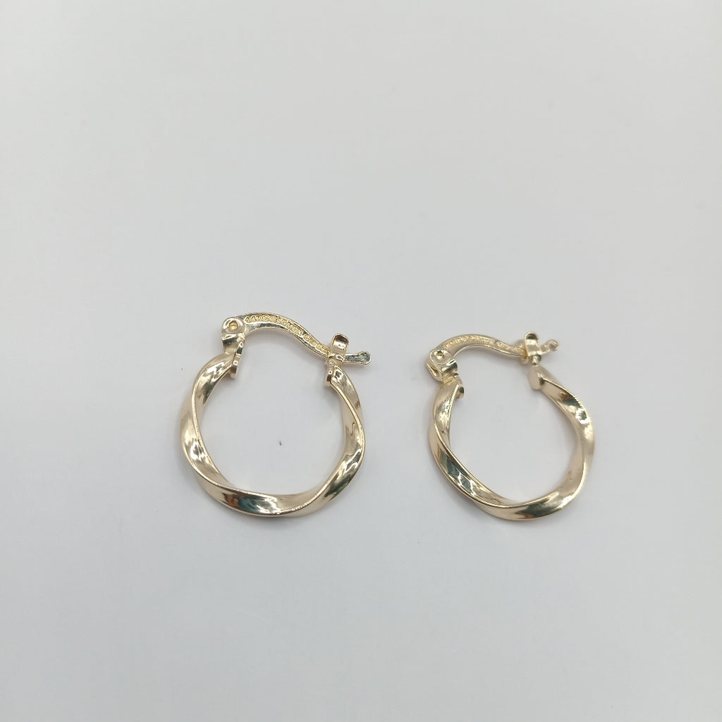ARETES ARRACADAS TORZAL 14K 1.2 GR (NUEVO)