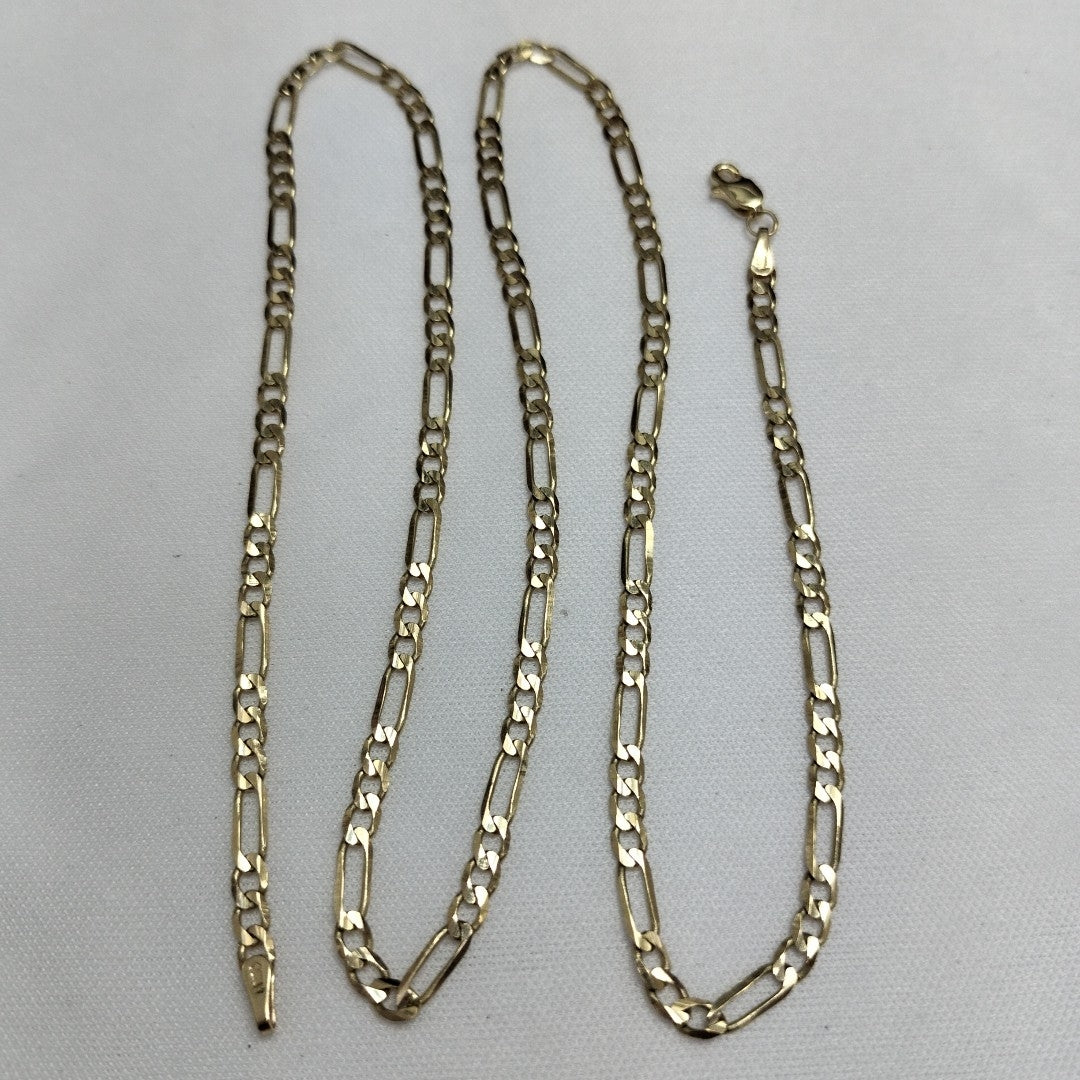 CADENA 3X1 14K 55 CM 7.2 GR (NUEVO)