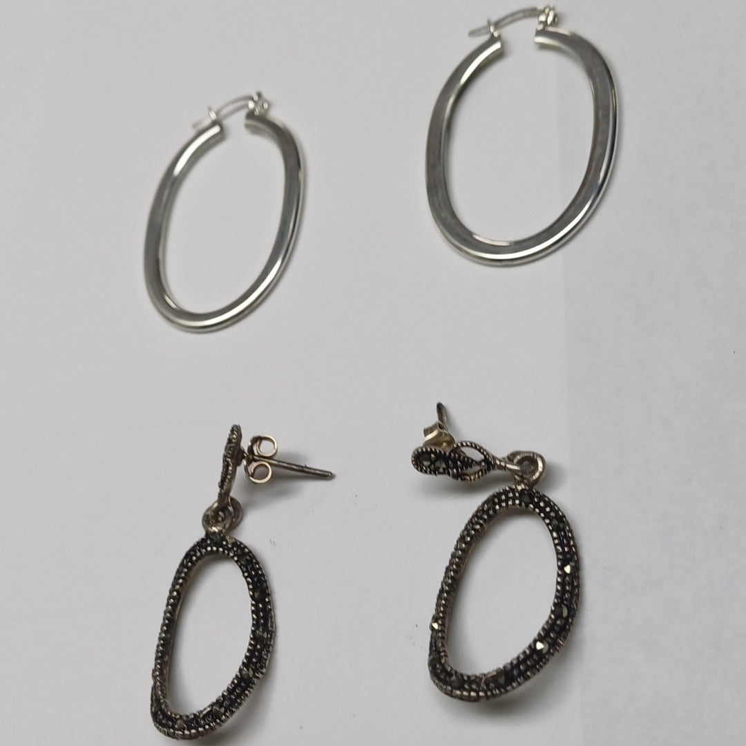ARRACADAS PAR,BROQUELES PAR PLATA 9,00 GRMS (SEMINUEVO)