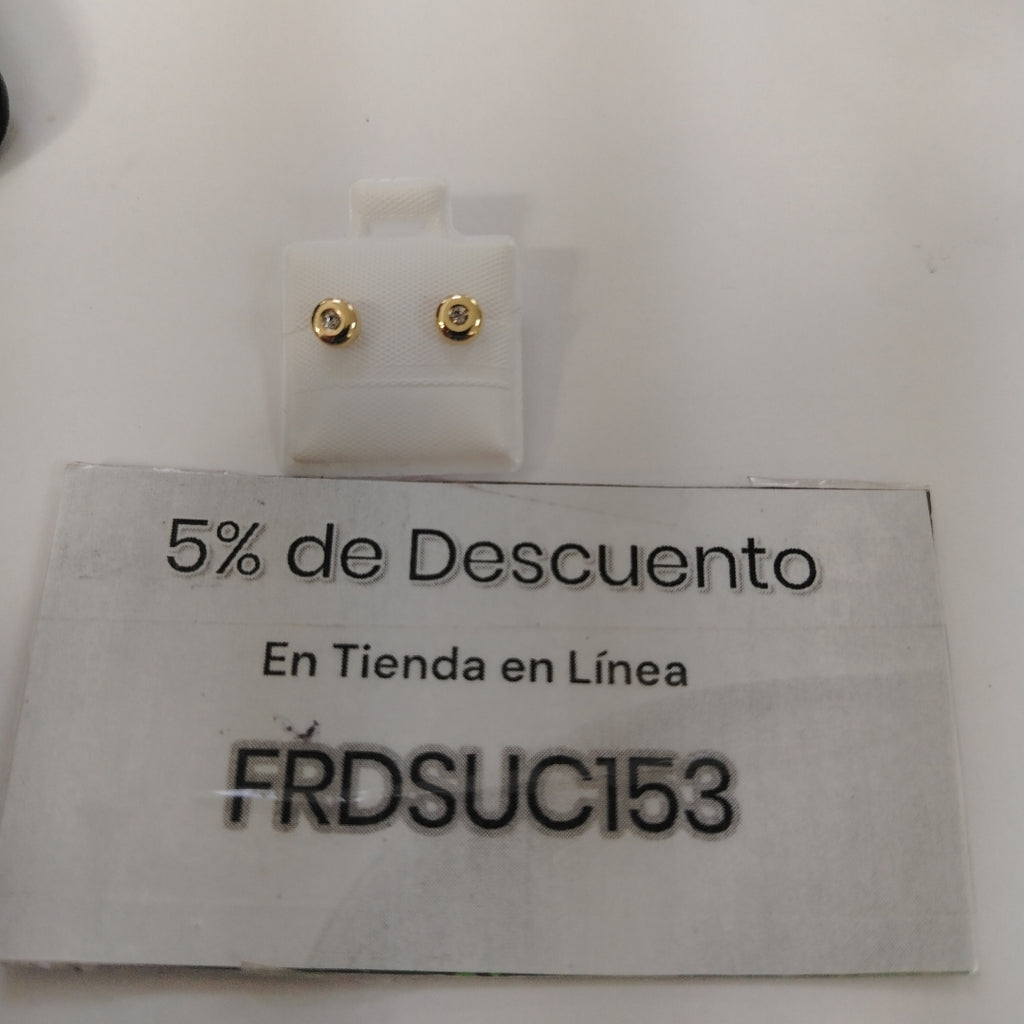 BROQUELES BROQUEL C CIRCONIA 14K 0.27 GR (NUEVO)