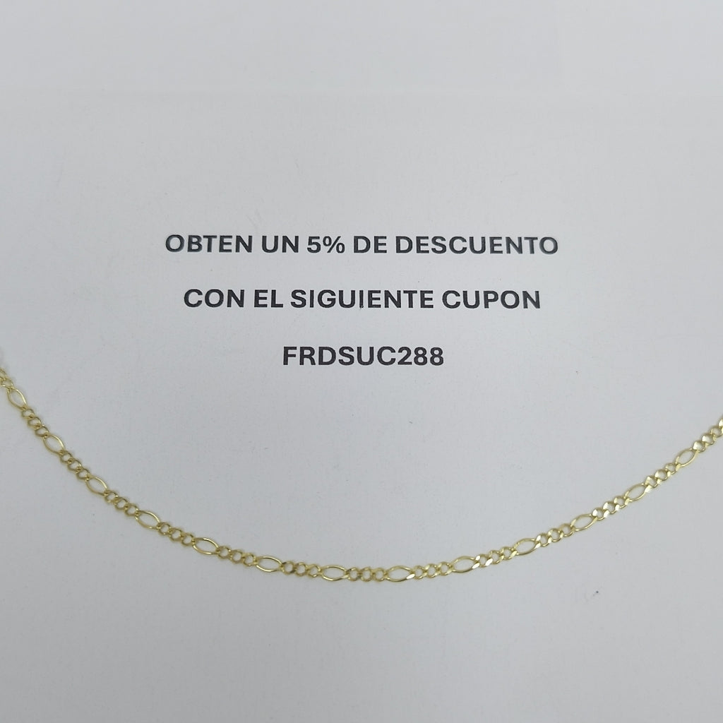 CADENA 3X1 10K 55 CM 2.3 GR (NUEVO)