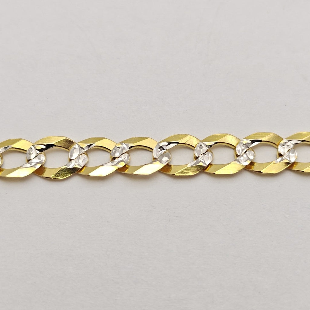 PULSERA BARBADA 14K 21 CM 6.4 GR (NUEVO)
