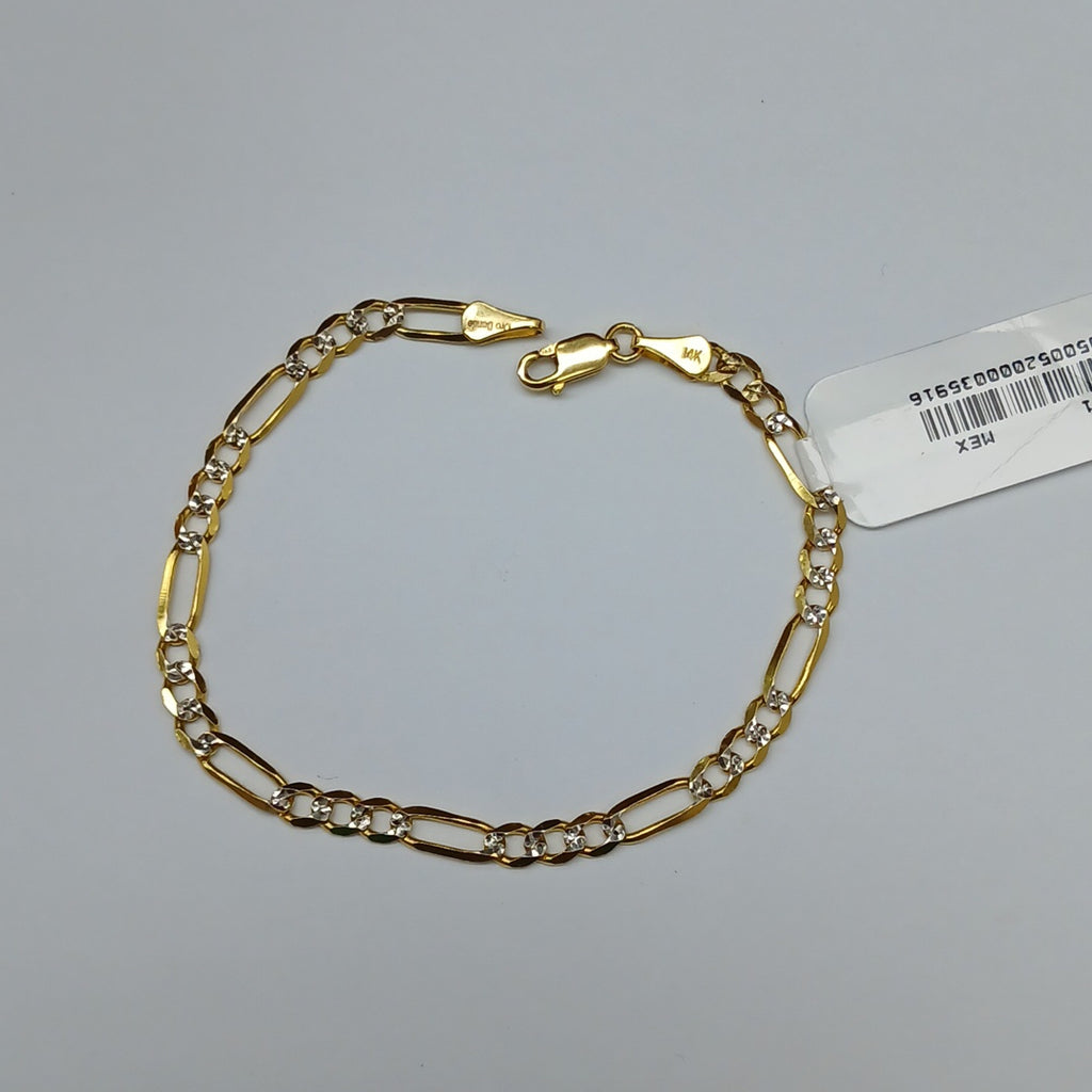 PULSERA 3X1 14K 18 CM 3.9 GR (NUEVO)
