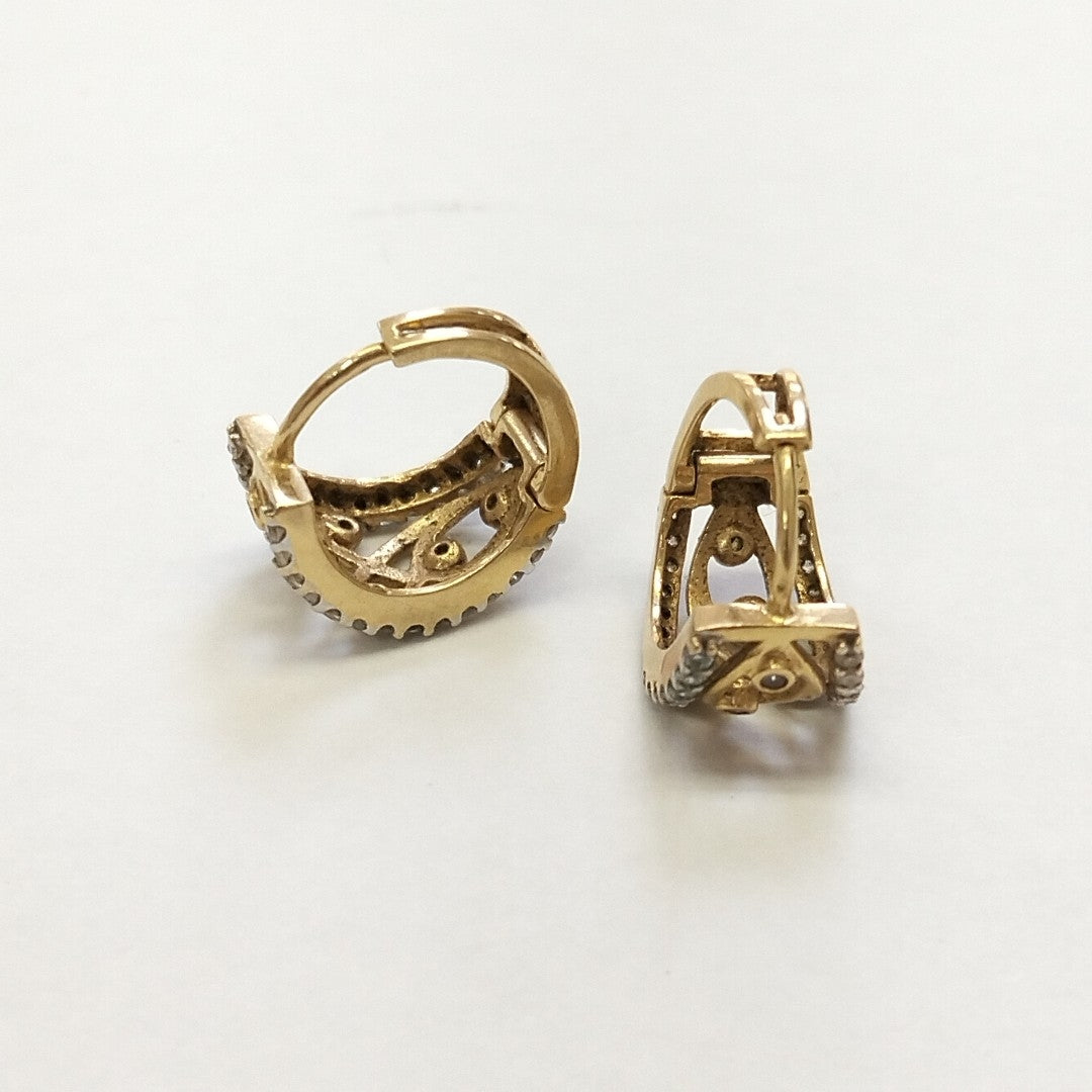 ARETES PAR ORO 10 K 2,90 GRMS (SEMINUEVO)
