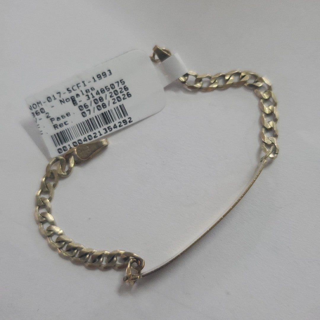 ESCLAVA ORO 10 K 4.1 GRMS (SEMINUEVO)
