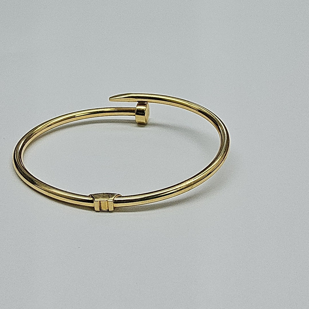 PULSERA RIGIDA ORO 14 K 8 GRMS (SEMINUEVO)