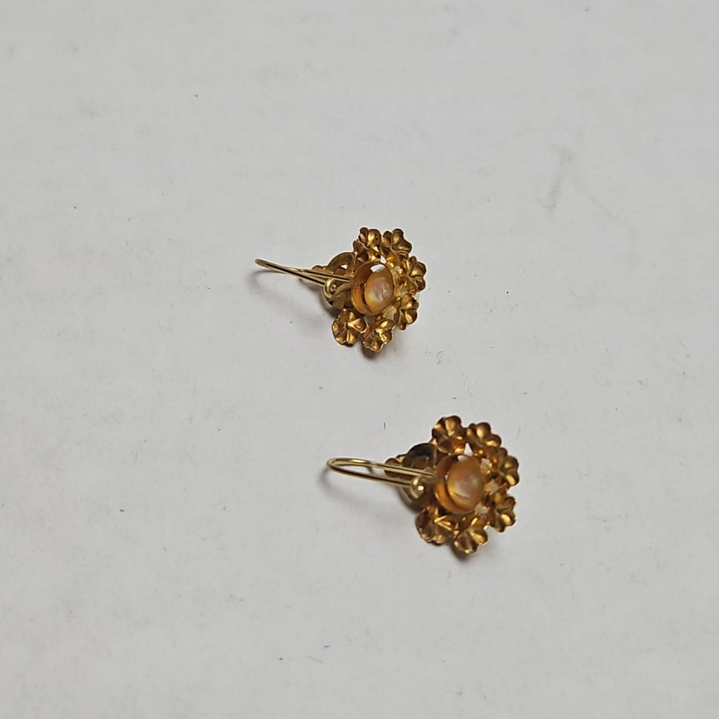 ARETES PAR ORO 14 K 3.1 GRMS (SEMINUEVO)